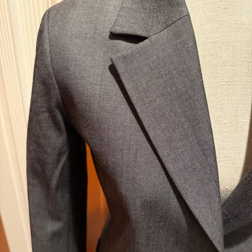 Faconnable Women's Blazer Jacket Patch Pockets Gr… - image 7